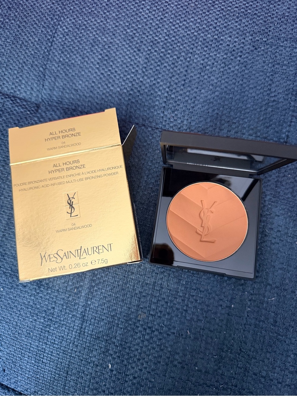 BNIB YSL Beauty All Hours Hyper Bronze Powder — Warm Sandalwood